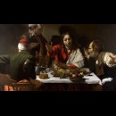 Cena in Emmaus dipinto del Caravaggio