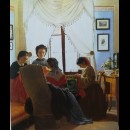 Cucitrici di camicie rosse - Odoardo Borrani