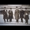 Russolo, Carrà, Marinetti, Boccioni, Severini a Parigi nel febbraio 1912