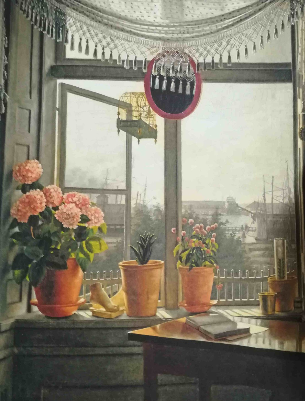 vista dalla finestra dell’artista - Martinous Rørbye, 1825 