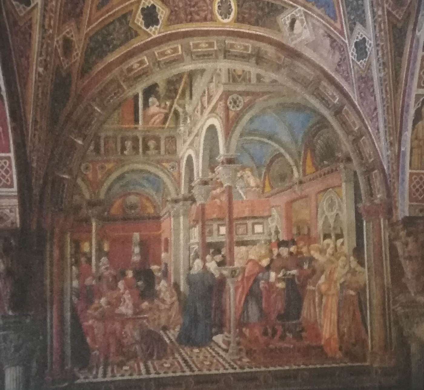Storia dell’ospedale Santa Maria della Scala - l’accoglienza dei bambini abbandonati. Domenico Di Bartolo 1441-44