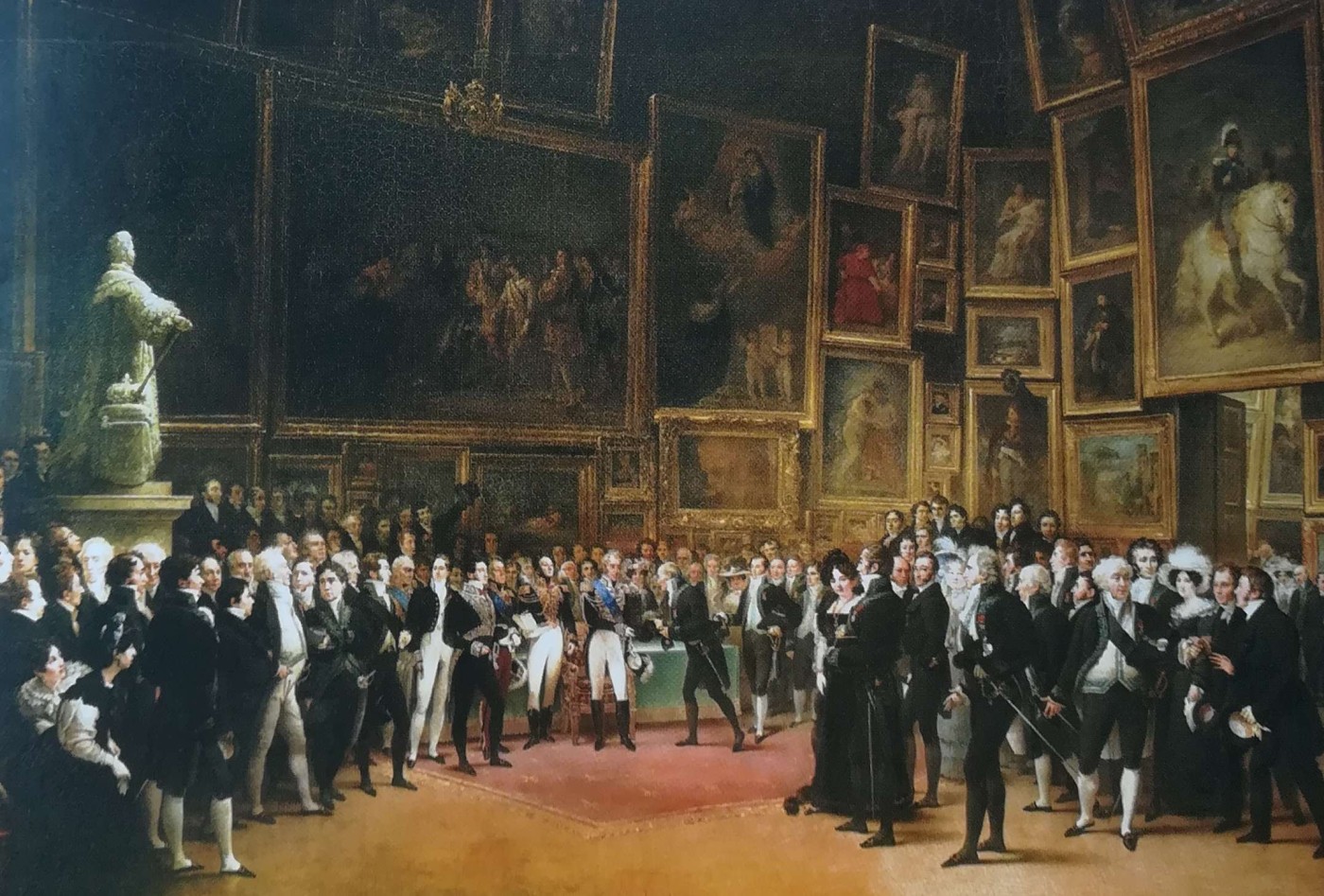 Carlo X che distribuisce i premi al Salon del 1824 - Francois-Joseph Heim, 1825