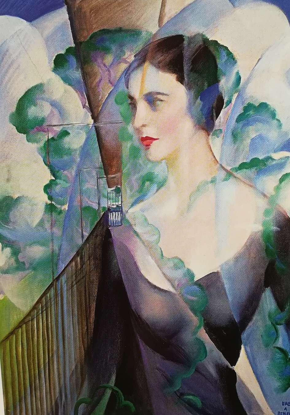 ritratto di Benedetta Marinetti - Giacomo Balla, 1951