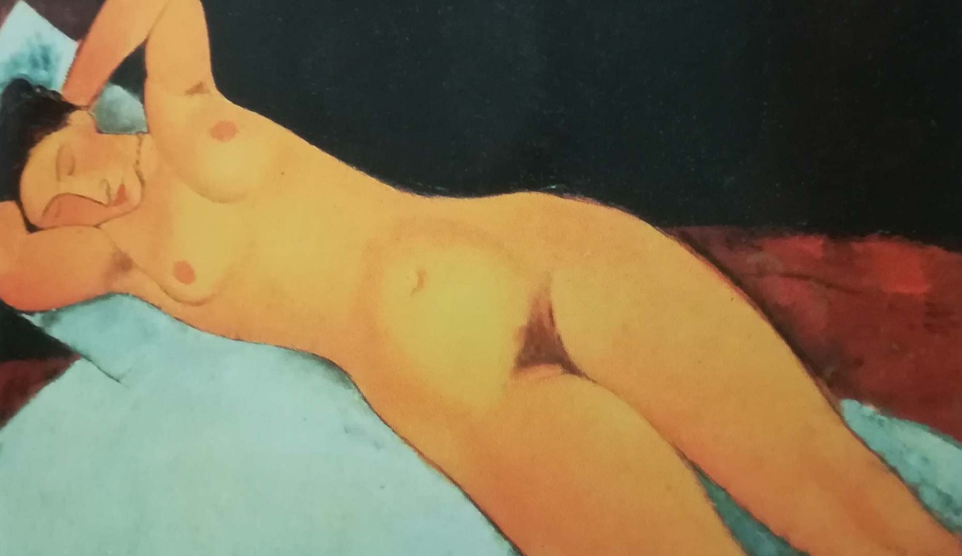 Negli anni 1909-14 Modì si concentrò sulla scultura, E questa fase lasciò tracce evidenti nei suoi dipinti successivi