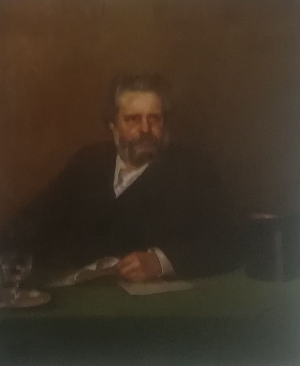 Giosuè Carducci ritratto da Vittorio Corcos, 1892 