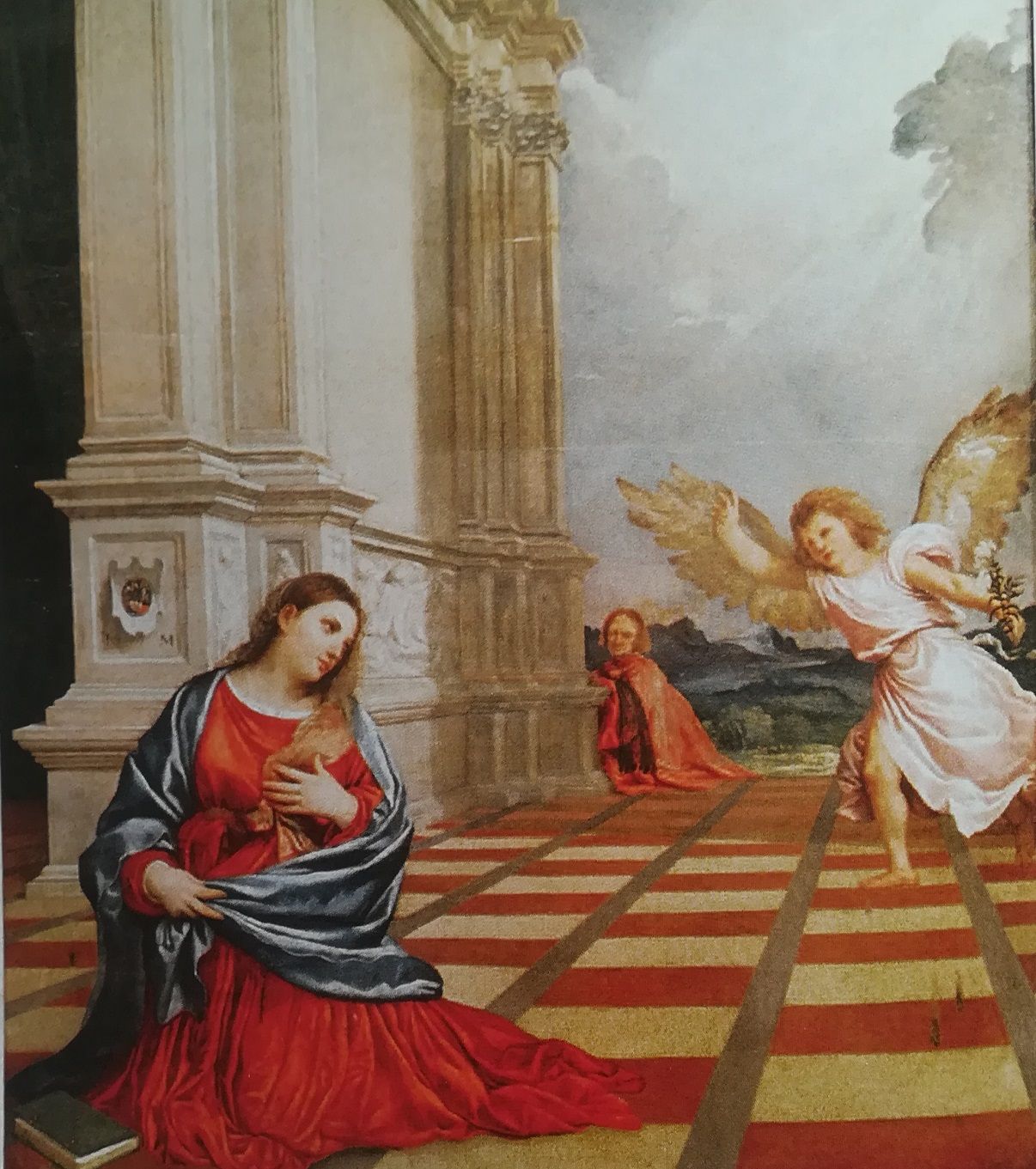 l’Annunciazione - Tiziano Vecellio