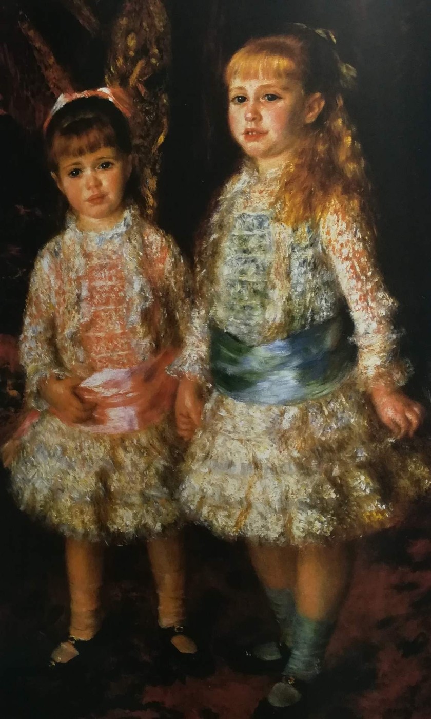 Le bambine Cahen d’Anvers (Rosa e blu), 1881