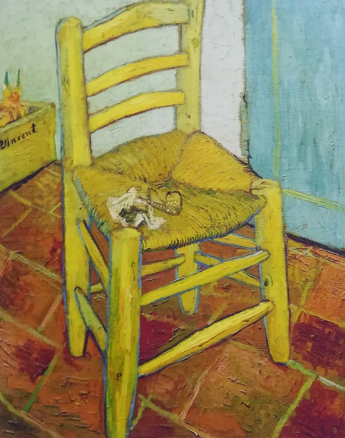 la sedia di Vincent - Van Gogh, 1888