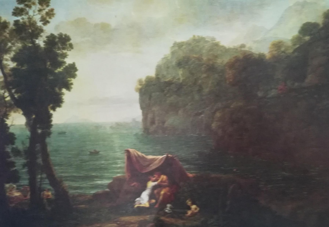 veduta della costa con Aci e Galatea - Claude Lorrain