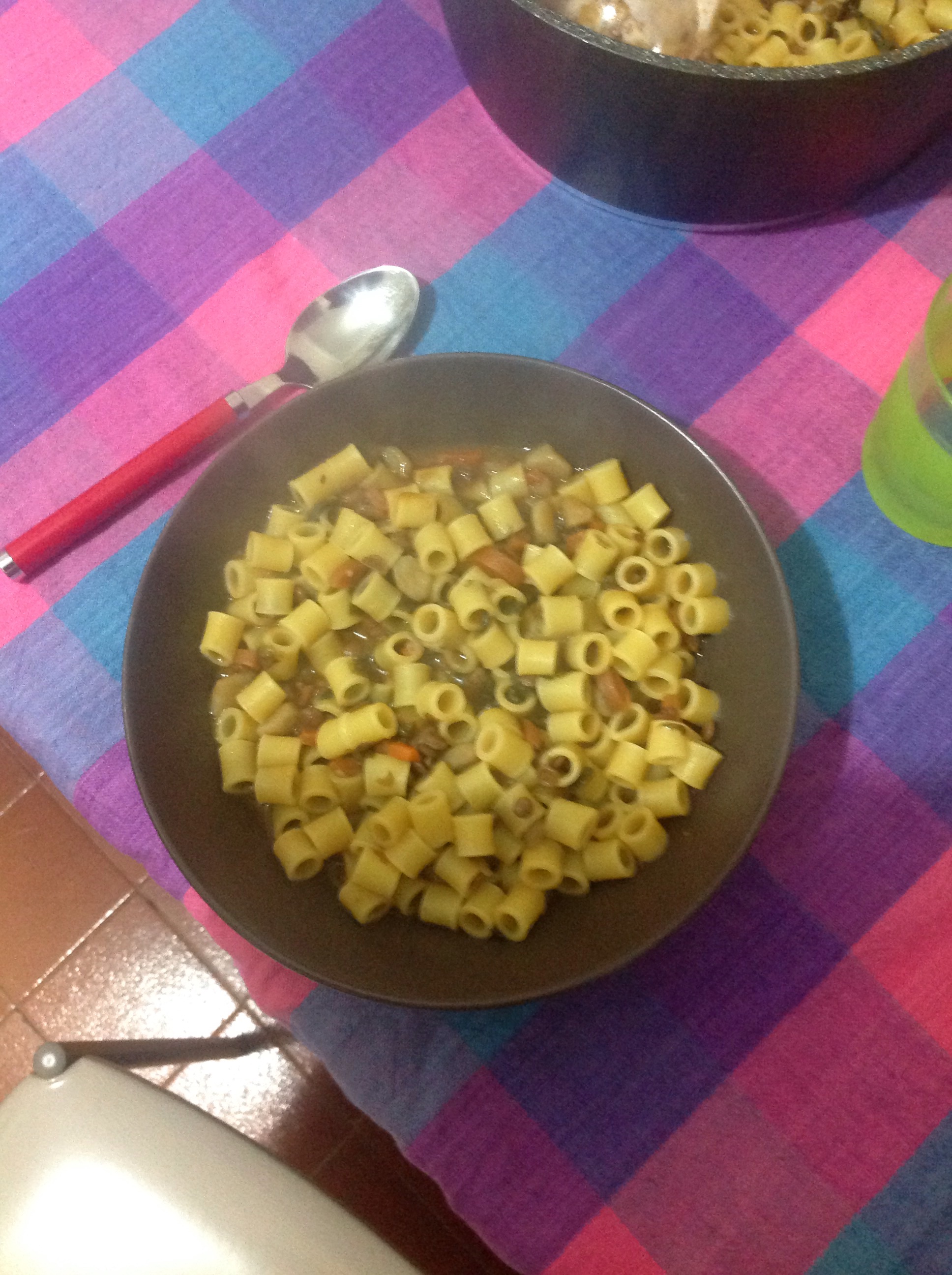 pronti per la pasta e lenticchie