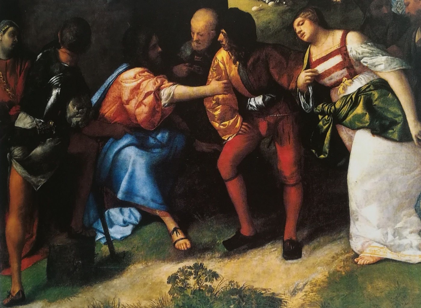 Cristo e l’adultera - Tiziano Vecellio