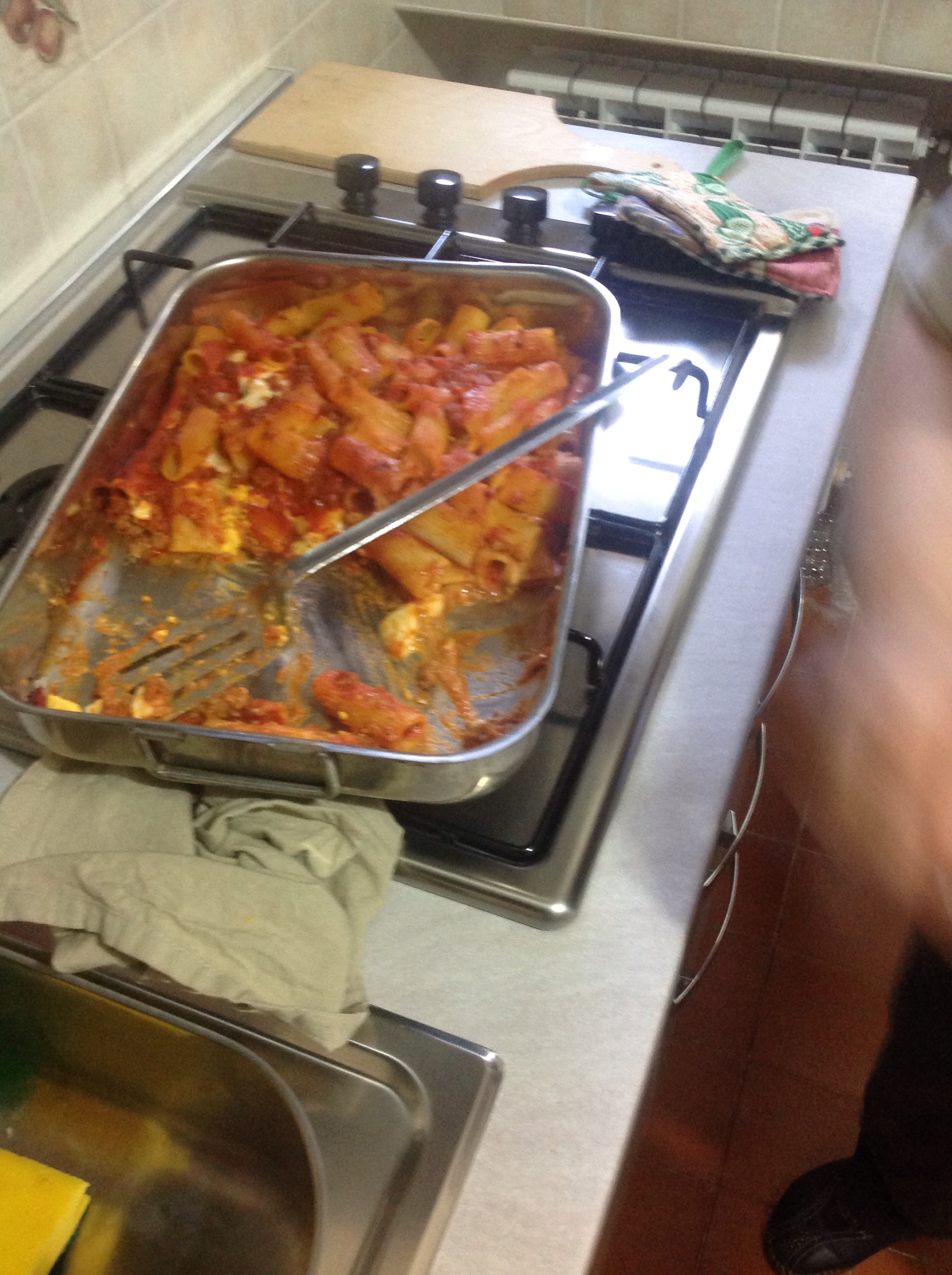abbiamo apprezzato la pasta al forno