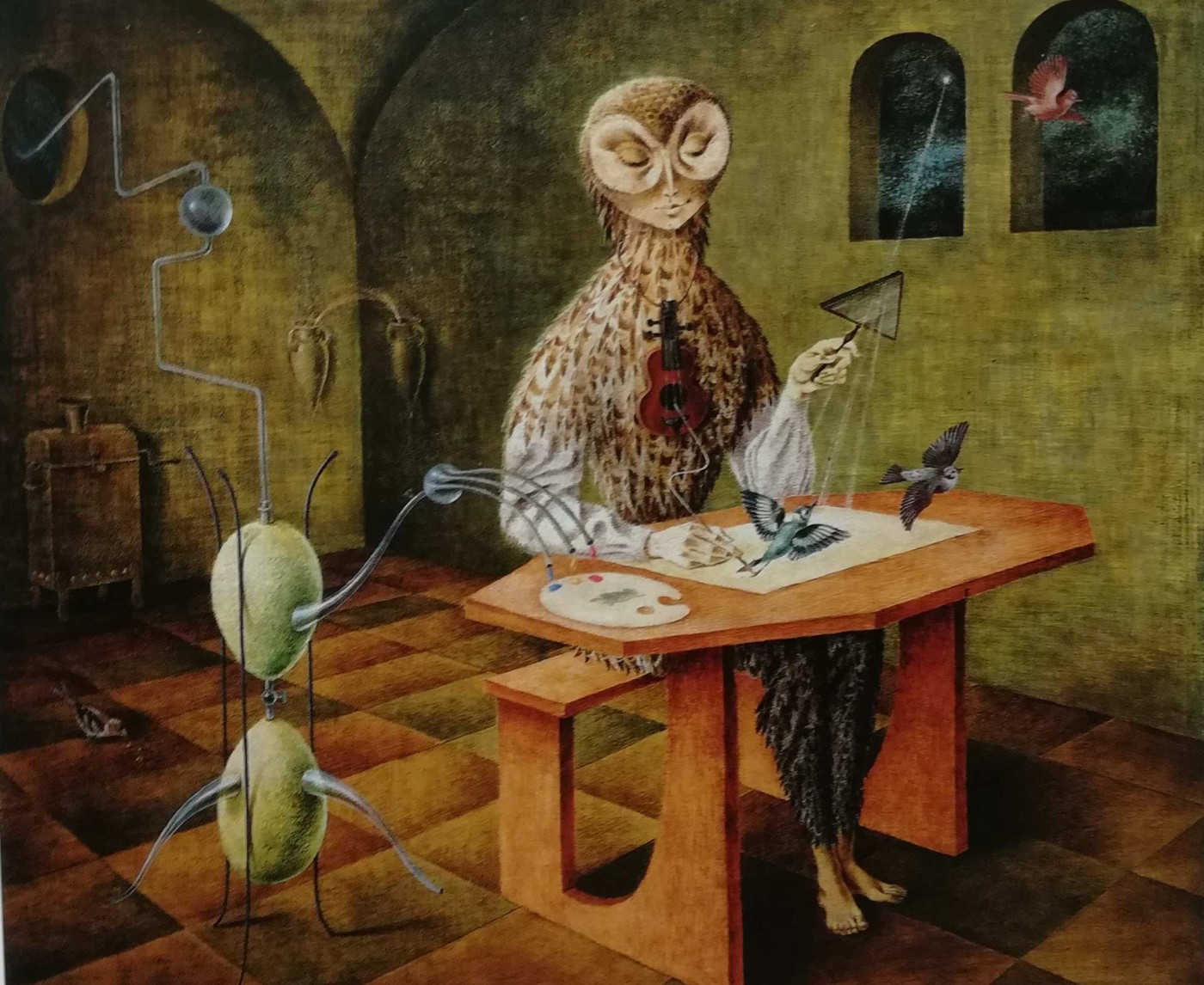 Creazioni degli uccelli - Remedios Varo