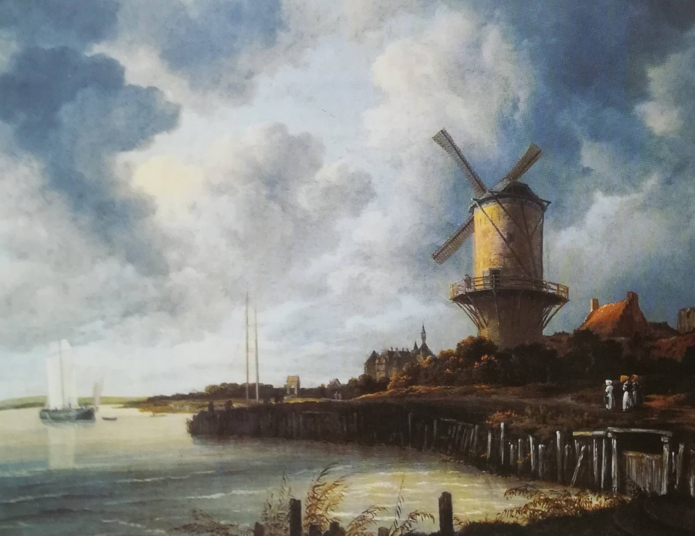 Mulino a vento a Qijk-bij-Duurstede - Jacob van Ruysdael, 1670