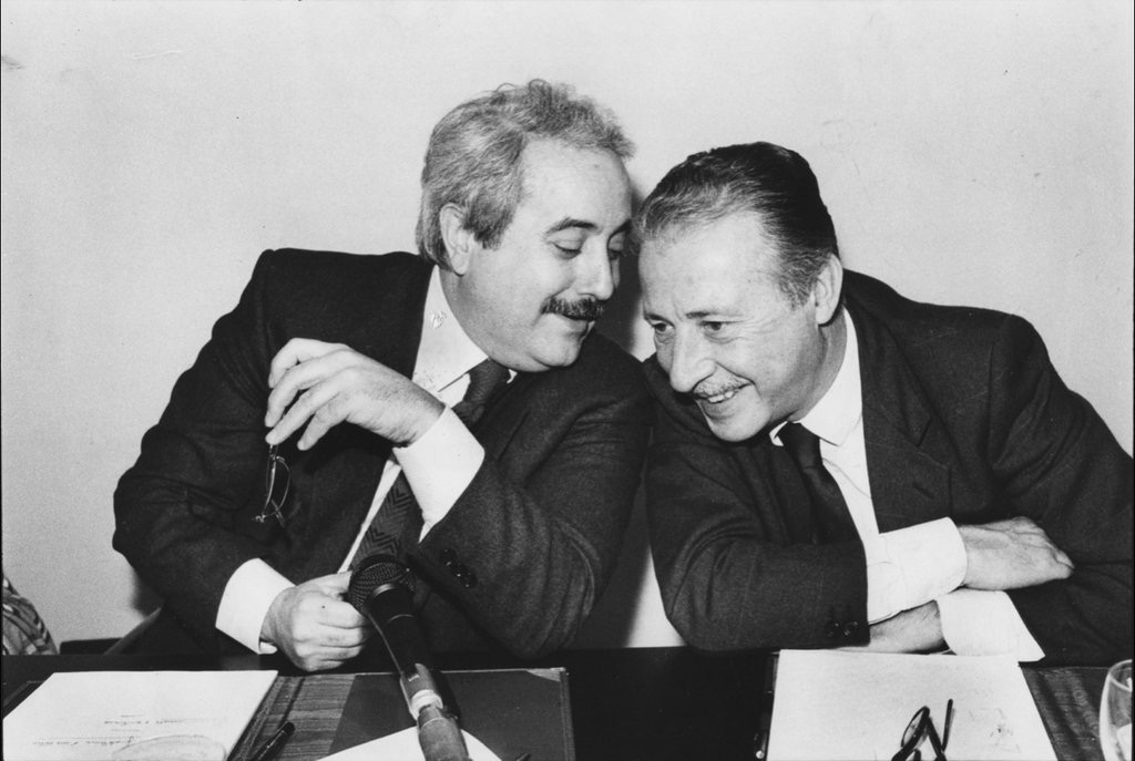 foto di Falcone e Borsellino diventata immortale