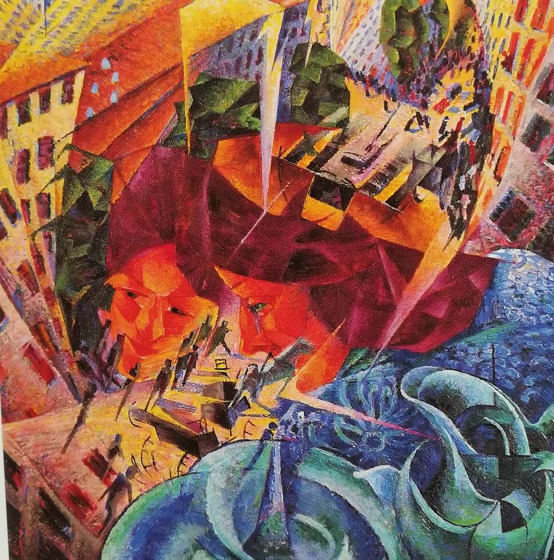 Visioni simultanee - Umberto Boccioni, 1911