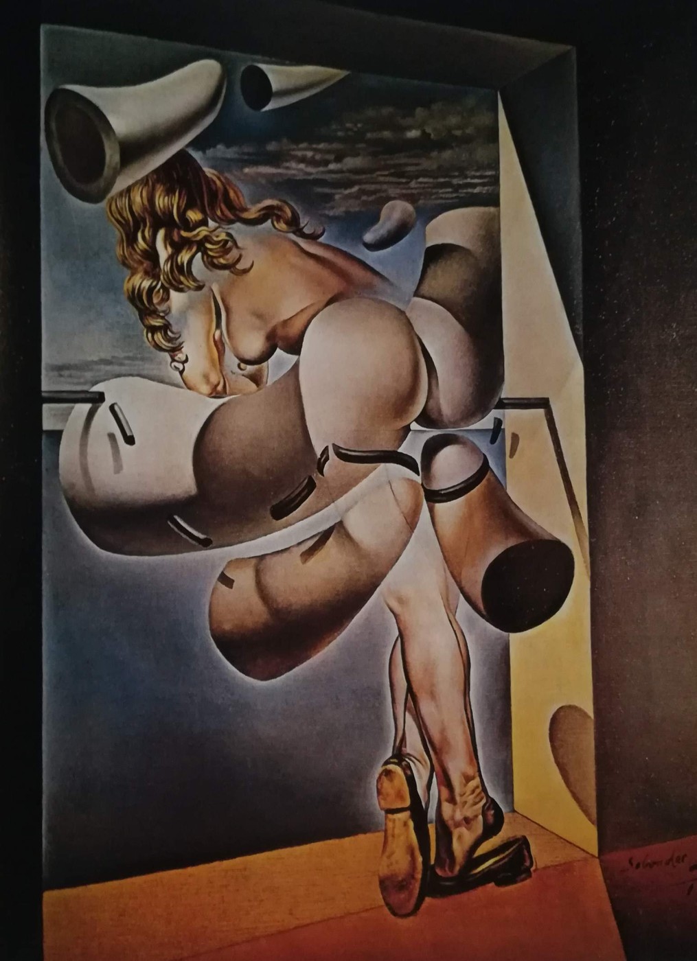 Giovane vergine autosodomizzata - Salvador Dalì, 1954