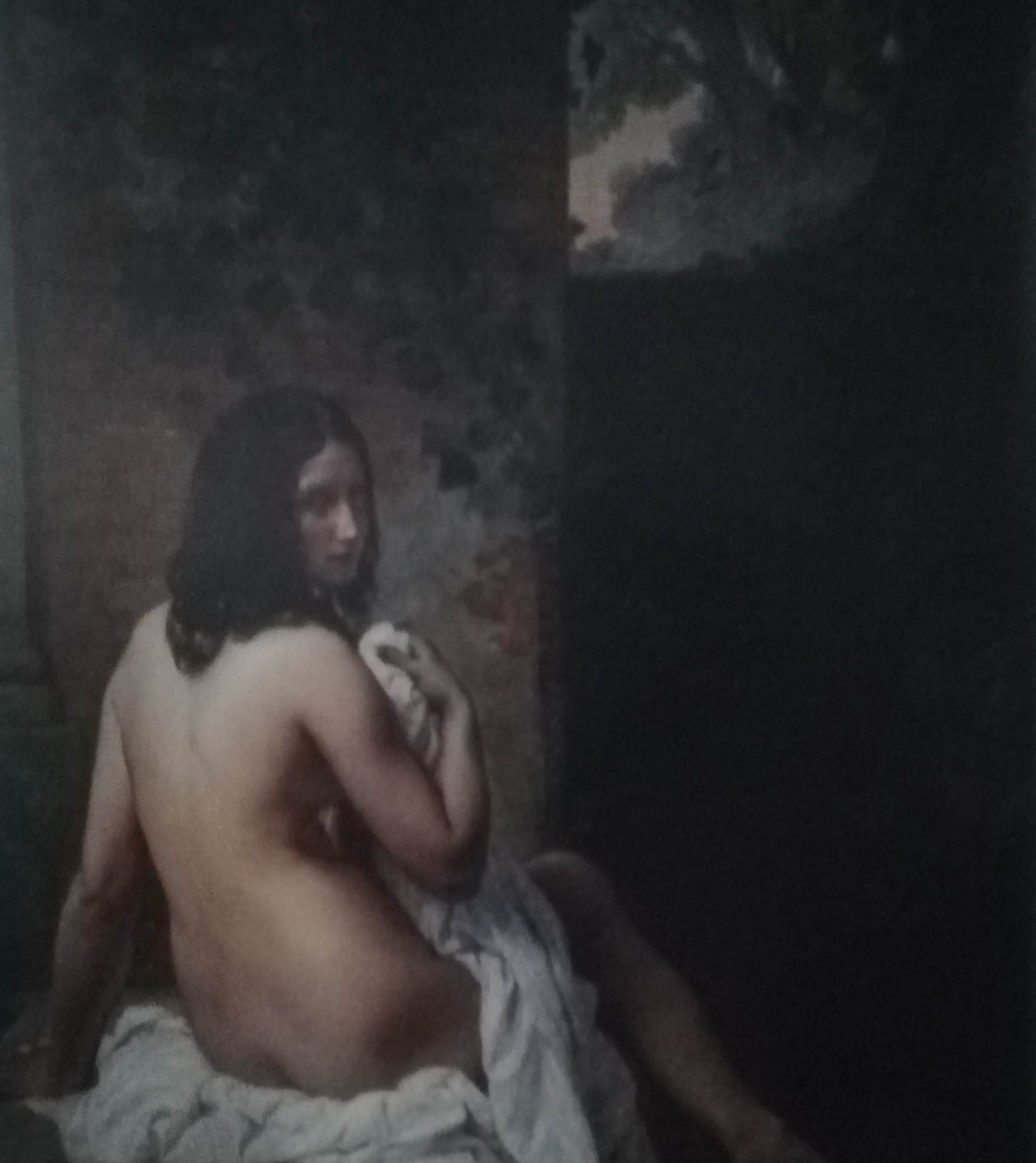 Bagnante - Francesco Hayez, 1859