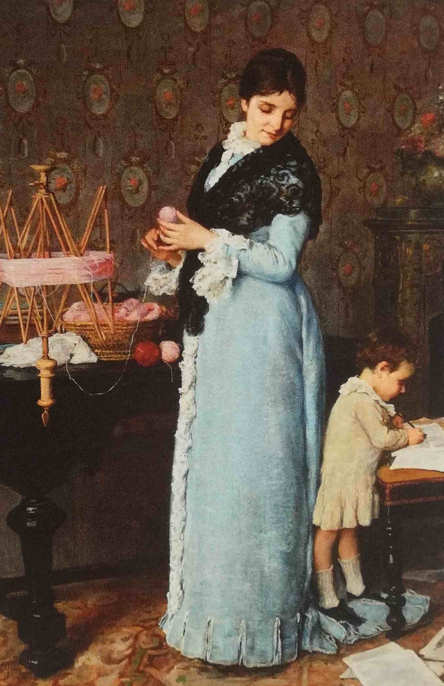 Una madre - Silvestro Lega, 1884