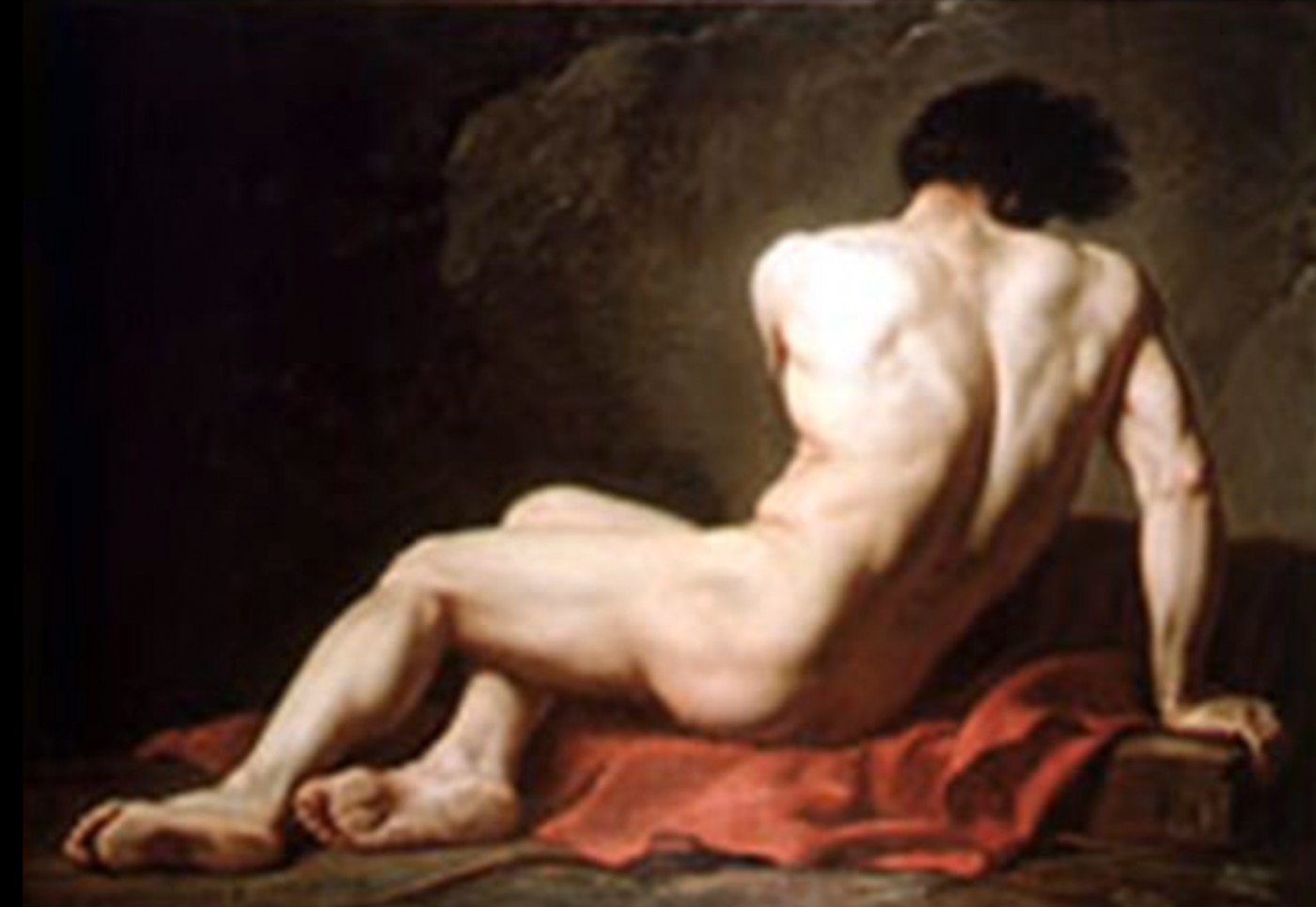 Patroclo il dipinto di Jacques Louis David