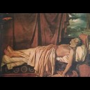 Joseph-Denis Odevaere - Lord Byron sul suo letto di morte, 1826