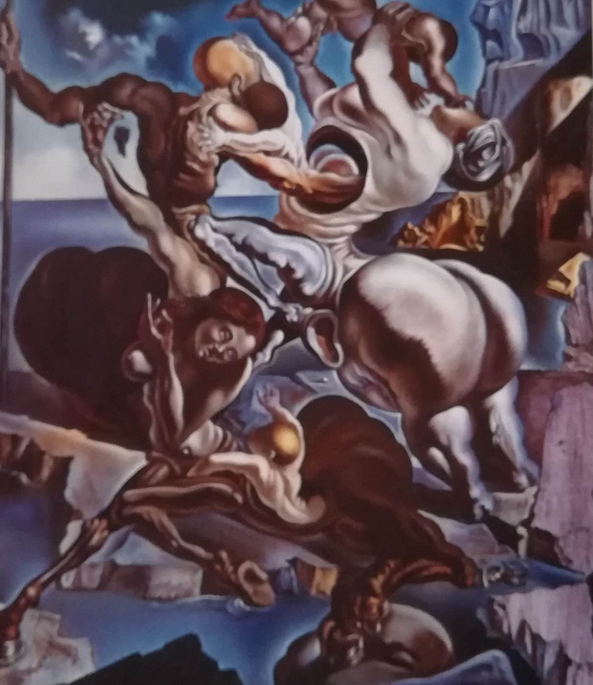 Family of marsupial centaurs - Salvador Dalì, 1940