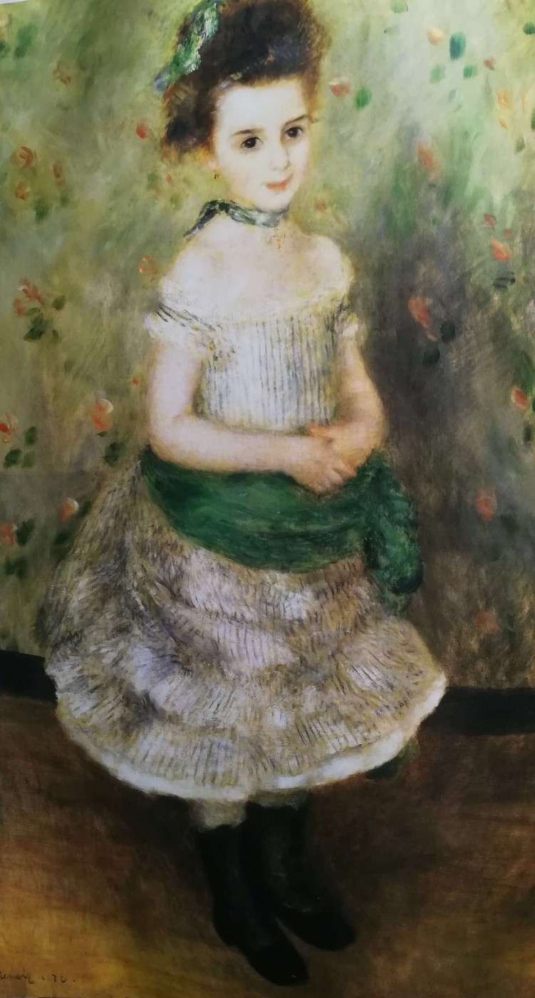 ritratto di Jeanne Durand-Ruel, 1876