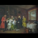 il matrimonio alla moda: la morte di lei - William Hogarth 6/6