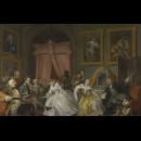 il matrimonio alla moda: la toeletta - William Hogarth 4/6