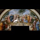 Il Parnaso nella stanza della segnatura di Raffaello