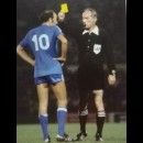 il primo cartellino giallo nella storia del calcio