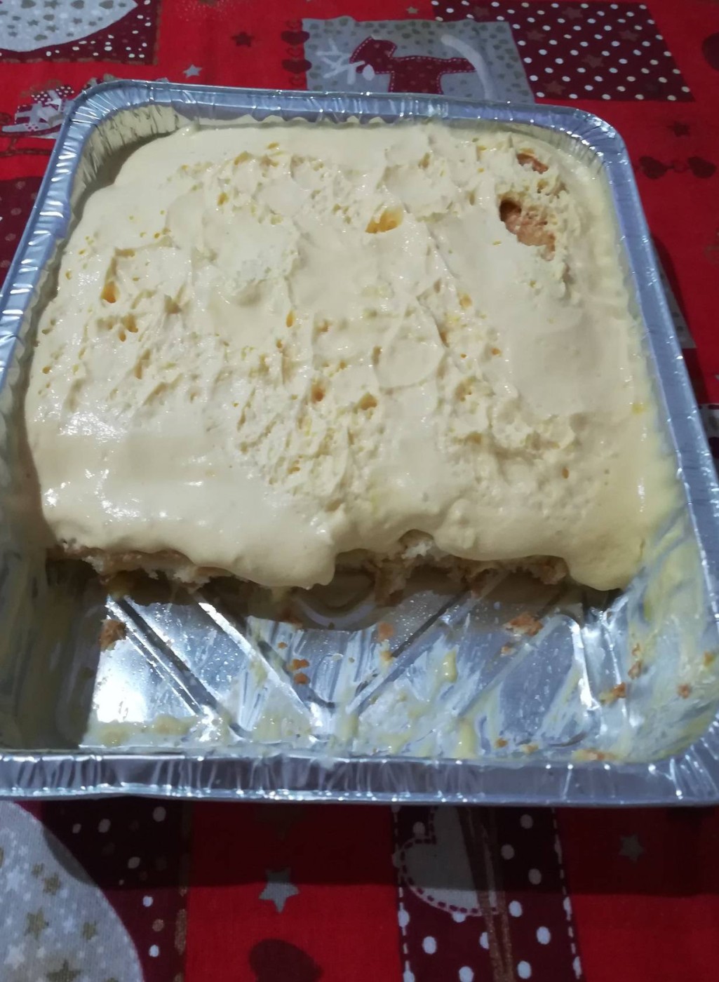 un po alla volta si attacca il tiramisu con ordine e impegno