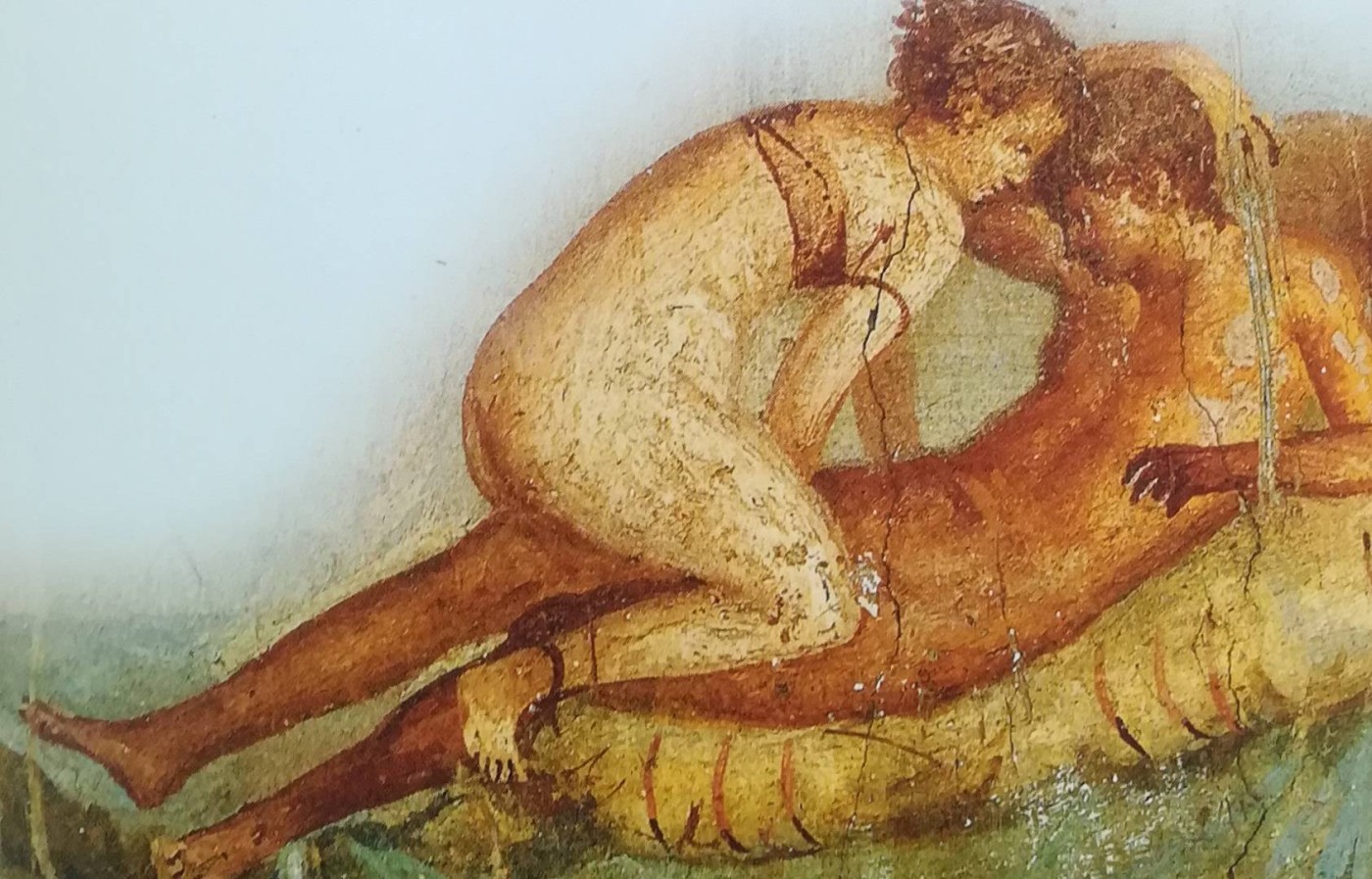 un affresco erotico mostra che le donne romane non si scioglievano i capelli quando facevano l’amore