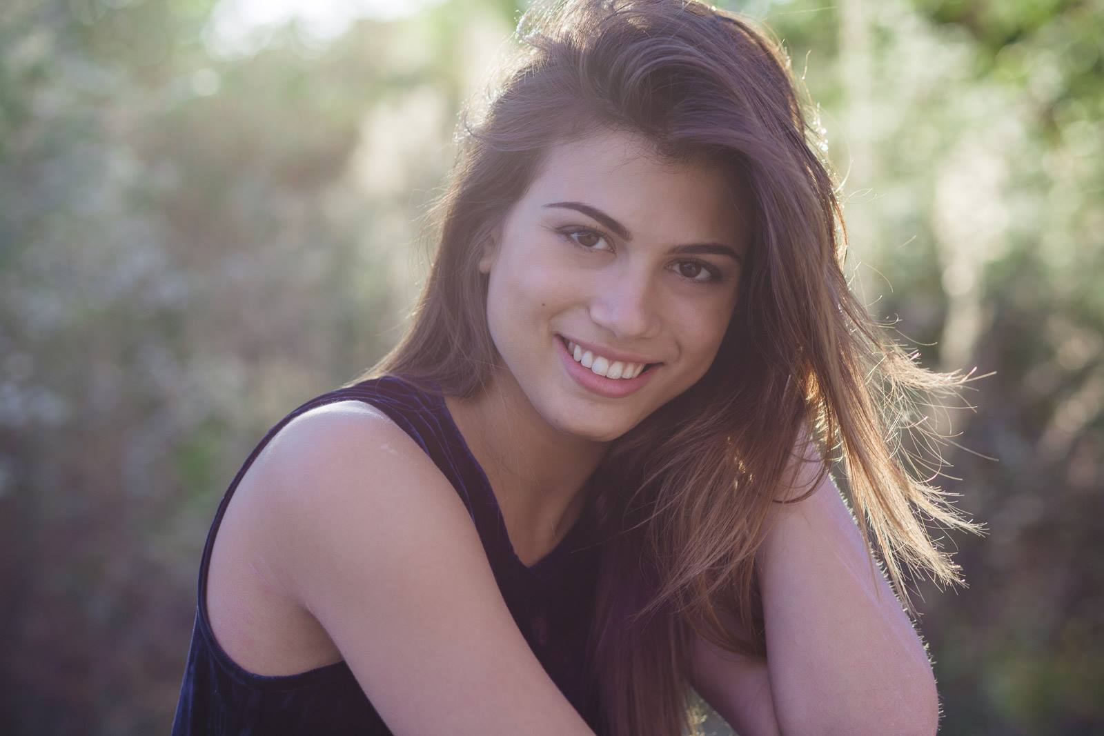 la giovane attrice Cristina Cappelli