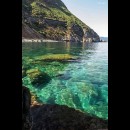 che mare cristallino a Bagnara Calabra