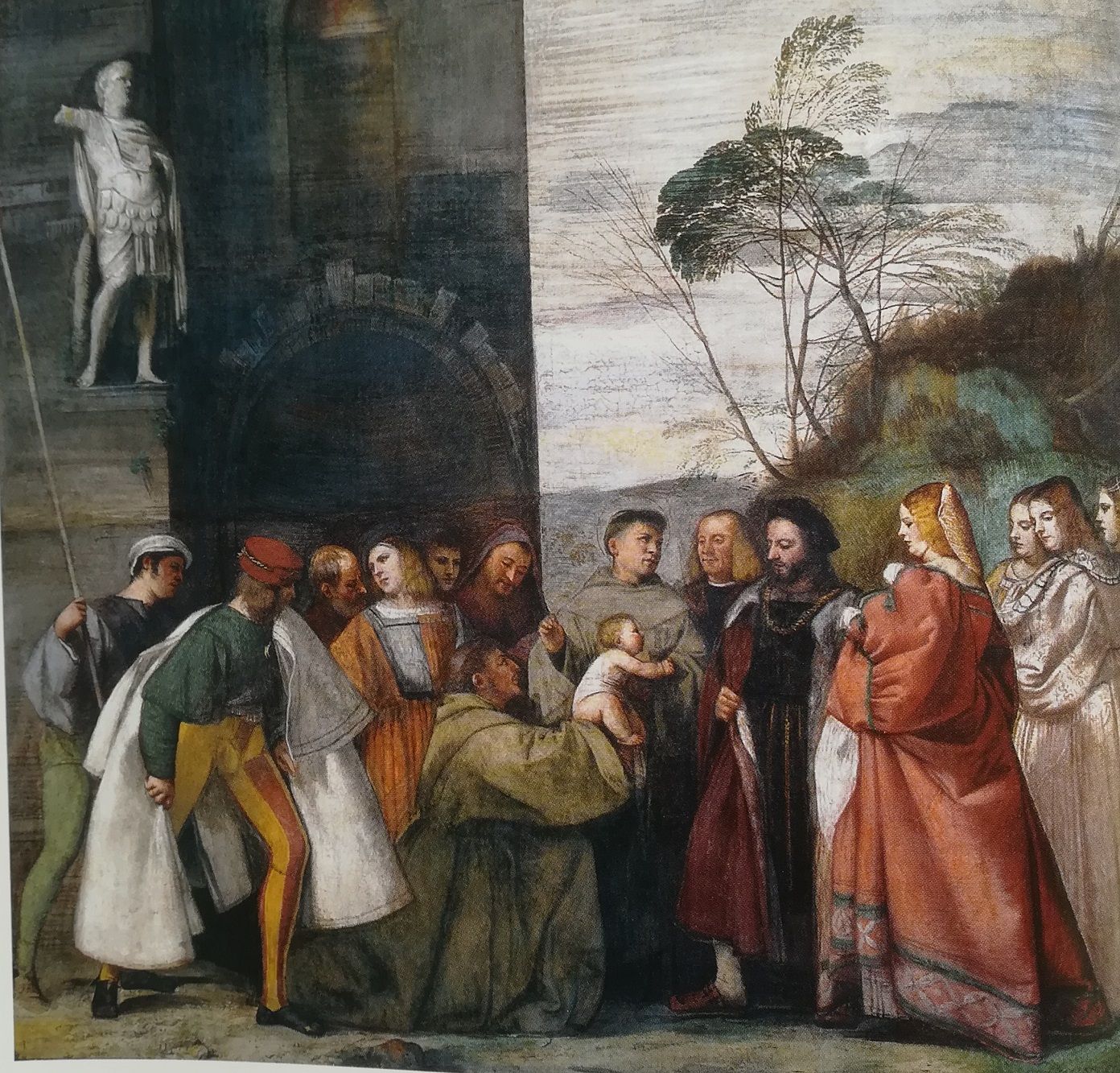 Miracolo del neonato che parla - dai Miracoli di sant’Antonio