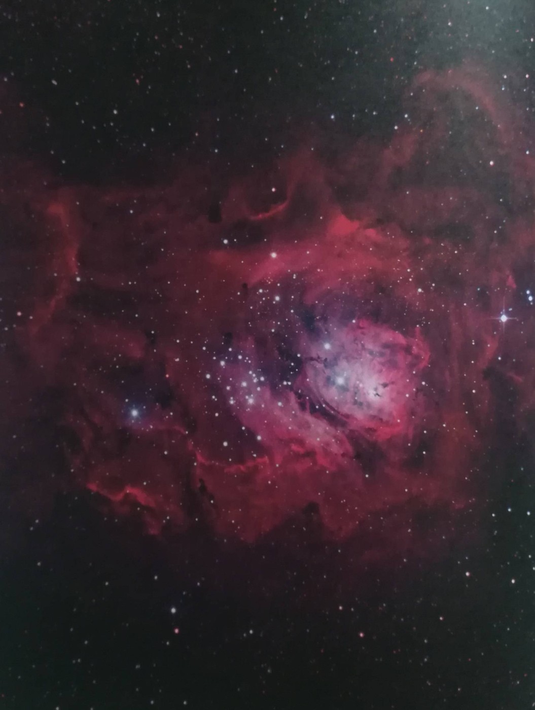 Nebulosa Laguna nella costellazione del Sagittario