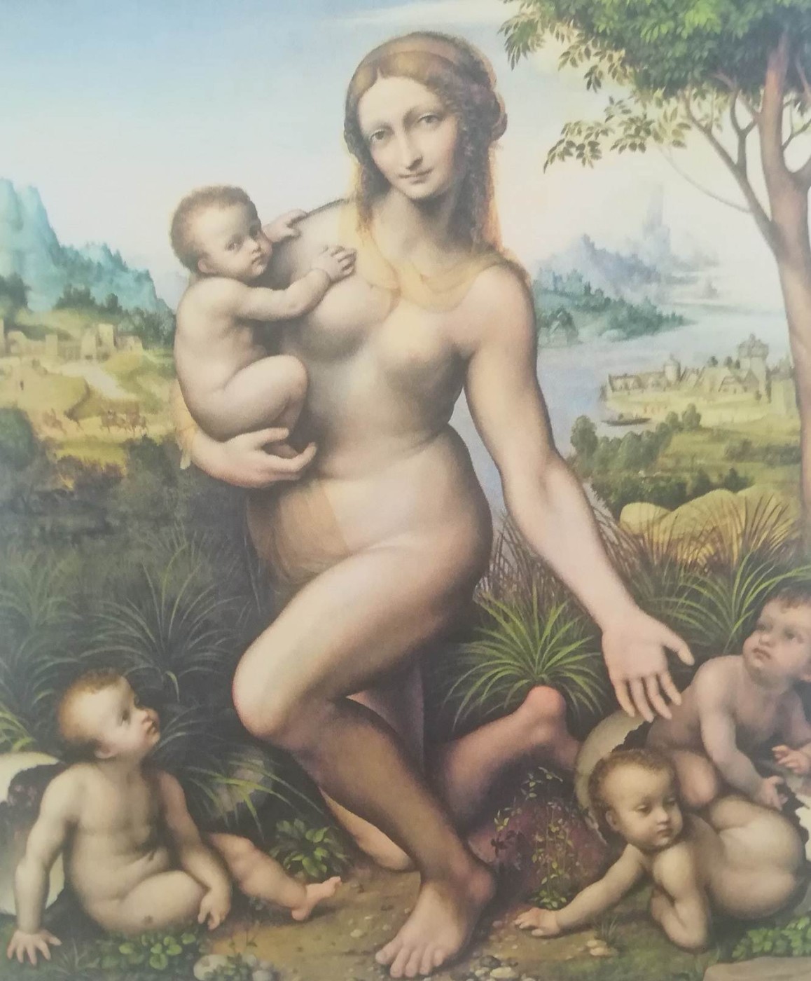 Leda con i figli - Giampietrino, (1515- 20) 