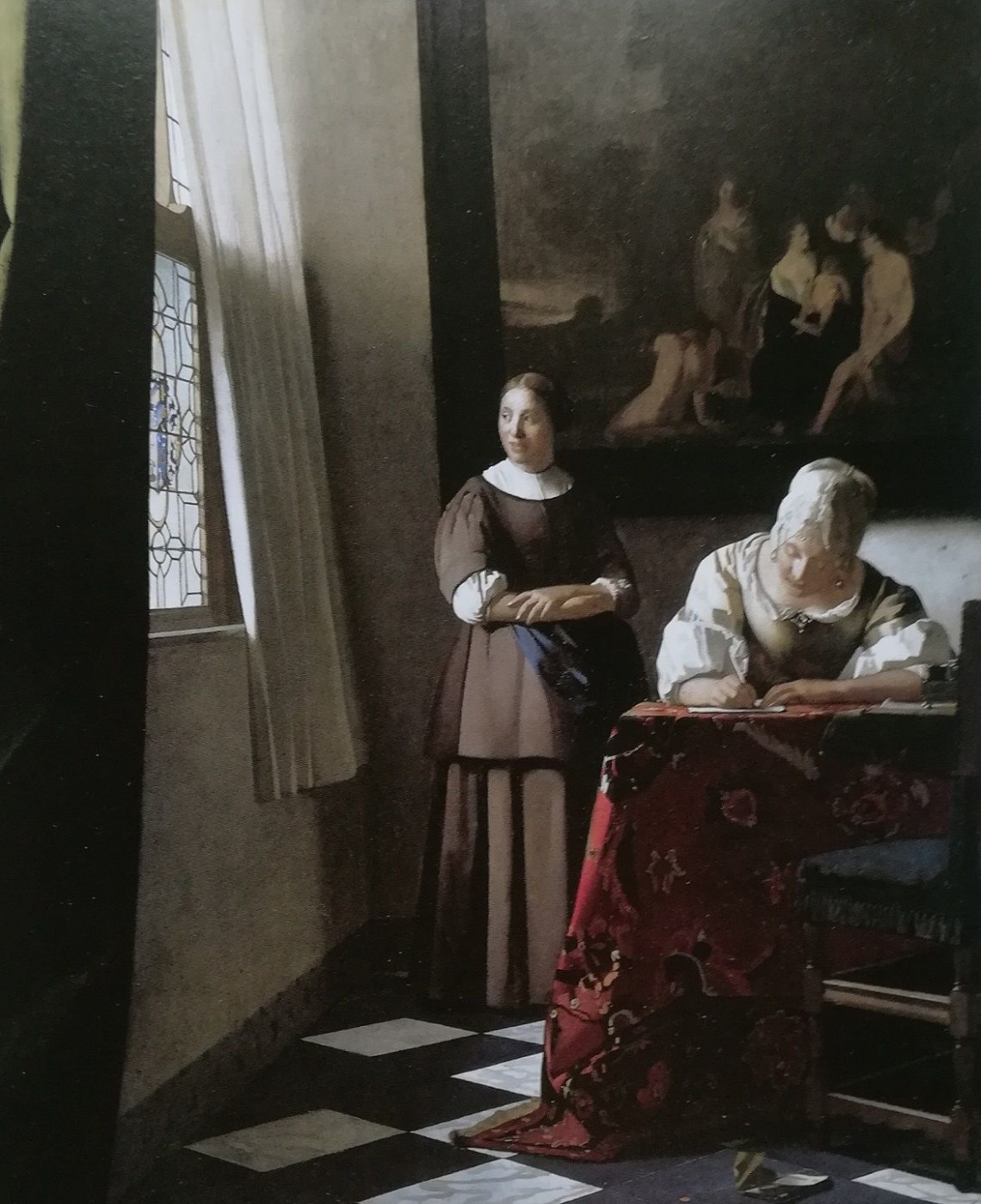 la lettera - quadro di Jan Vermeer