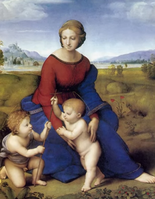 la Madonna del Belvedere di Raffaello Sanzio