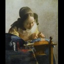 la merlettaia - dipinto di Jan Vermeer