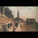 La National Gallery e la chiesa di Saint-Martin a Londra