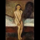 La pubertà dipinto di Edvard Munch