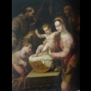 La sacra famiglia con i santi Margherita e Francesco - Lavinia Fontana