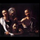 La testa del Battista dipinto del Caravaggio