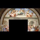 le virtù e la legge nella stanza della segnatura
