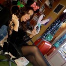quanto ti donano le calze nere, esaltano le tue gambe