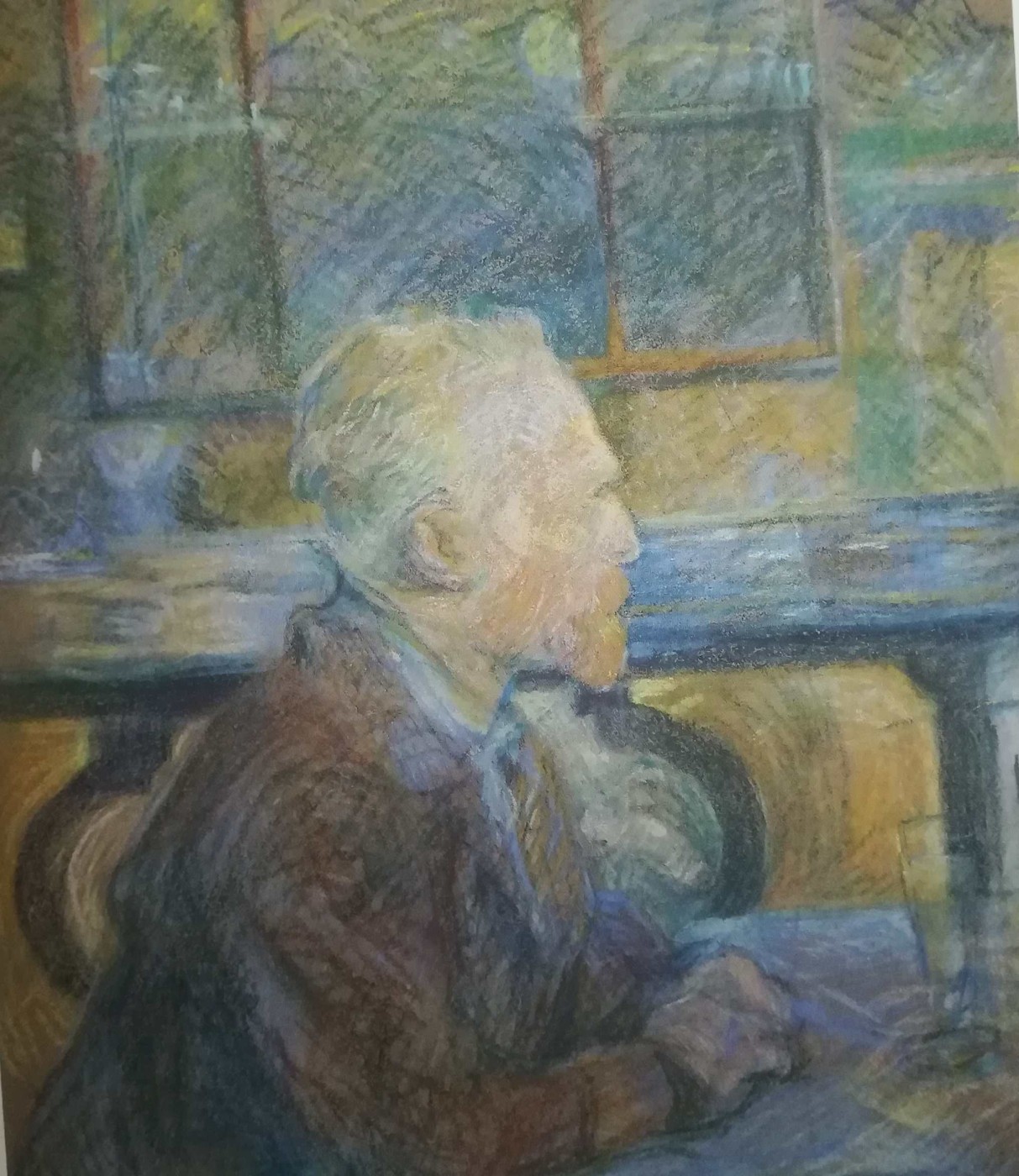 Ritratto di Van Gogh - Henri de Toulouse-Lautrec, 1887 