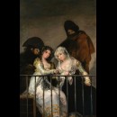 Majas al balcone - Francisco Goya
