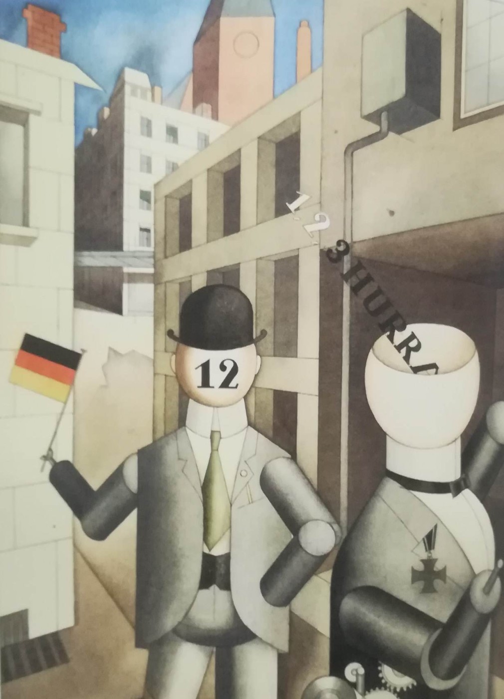 Automi repubblicani - George Grosz, 1920 